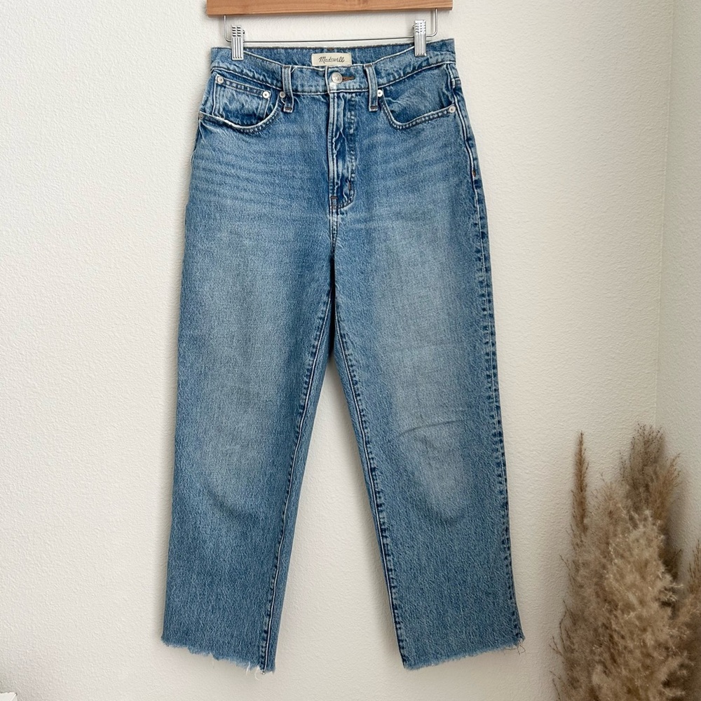 Madewell The Perfect Vintage Straight Jeans Size 26